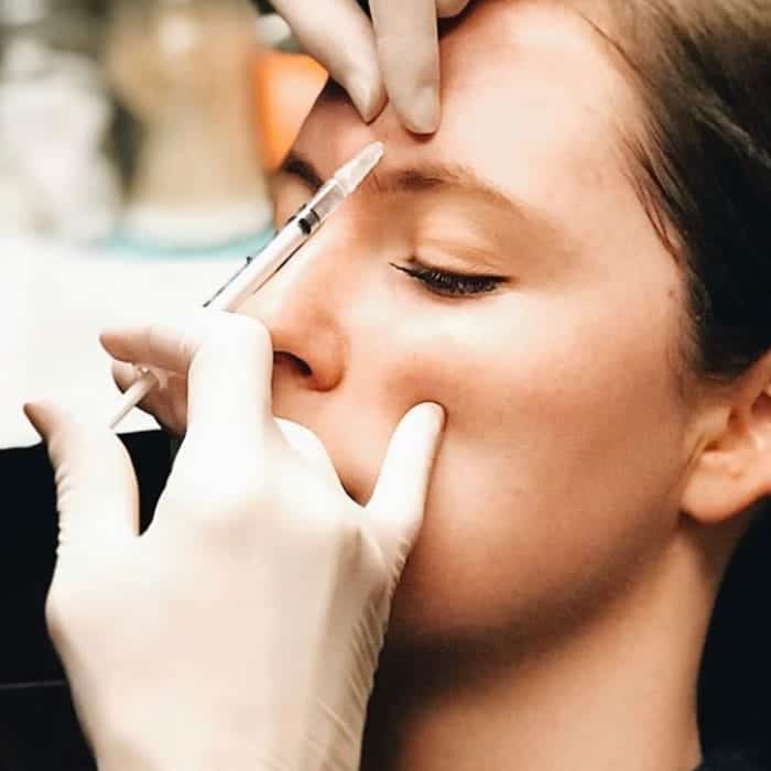 botox for womens frown lines