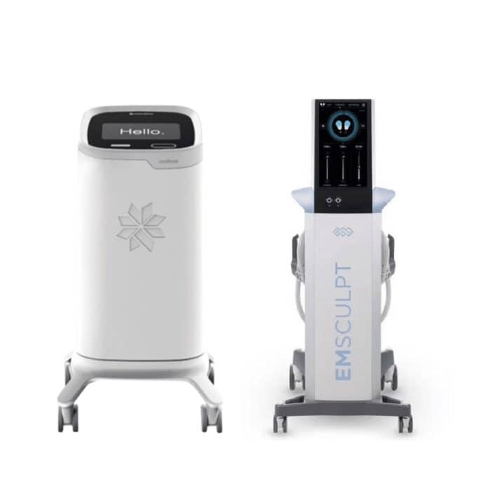 CoolTone VS. EmSculpt machines