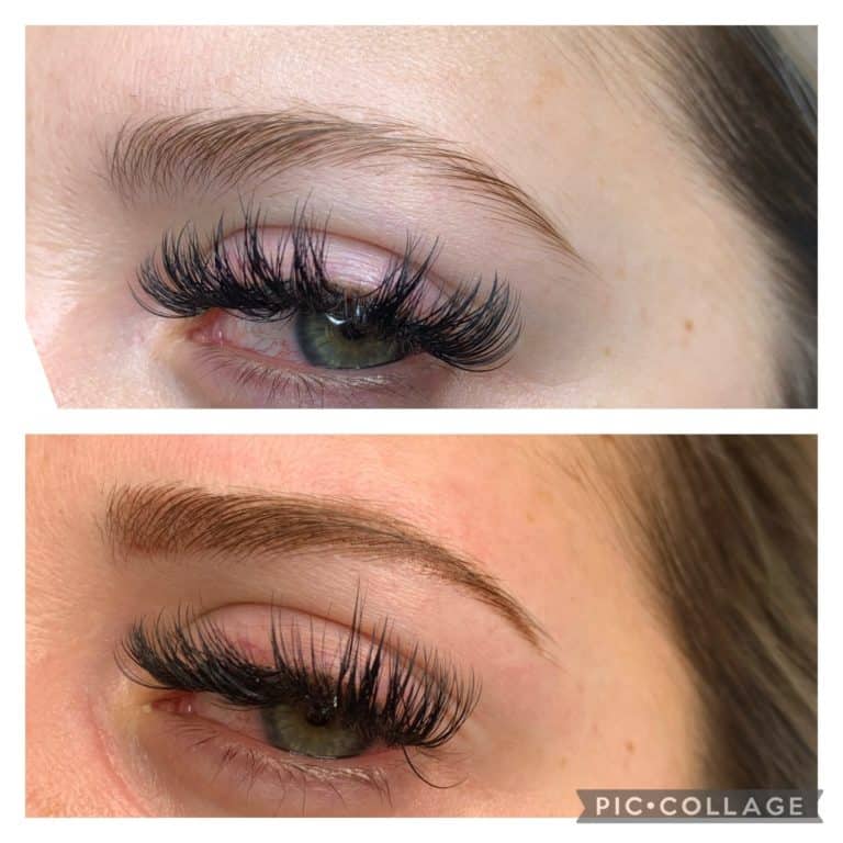 Microblading before and after