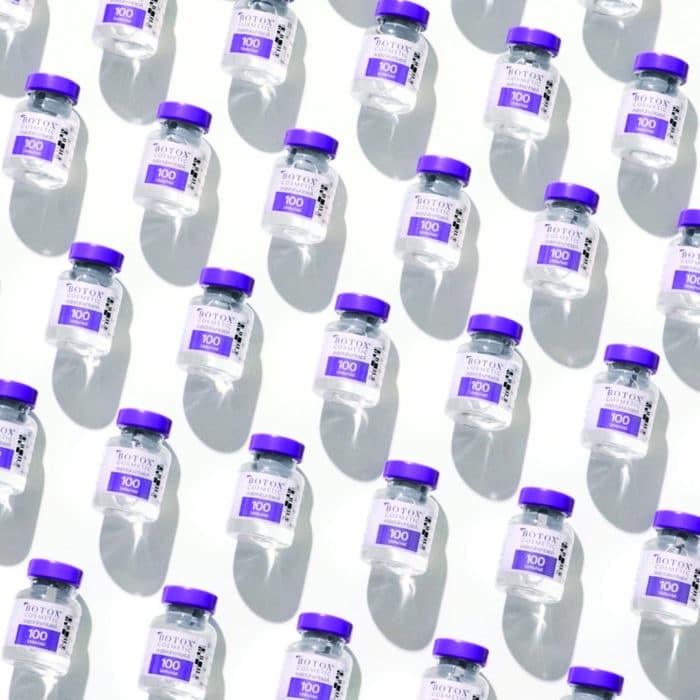 Botox bottles